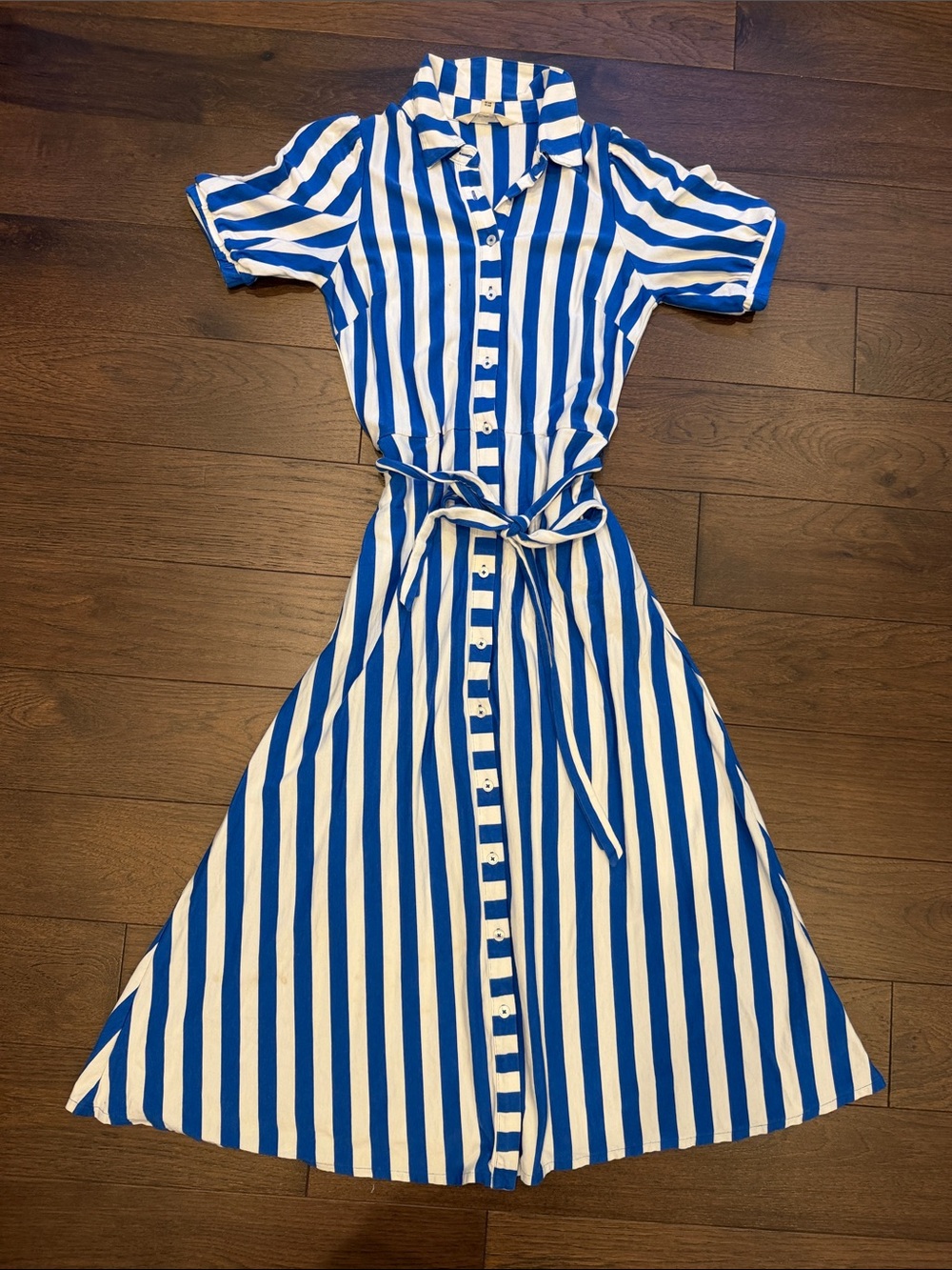 BODEN Libby Midi Shirt Dress Size 4 - C2-038 - Picture 1 of 9